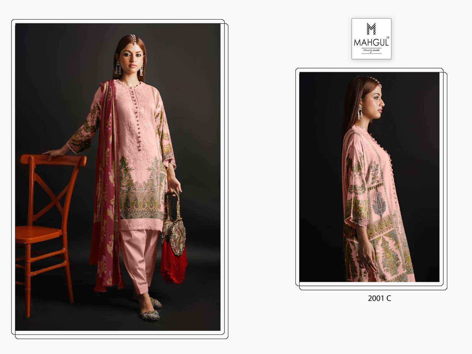 Shraddha Designer Bin Saeed Vol 2 Lawn Cotton Dress Material 4 pcs Catalogue