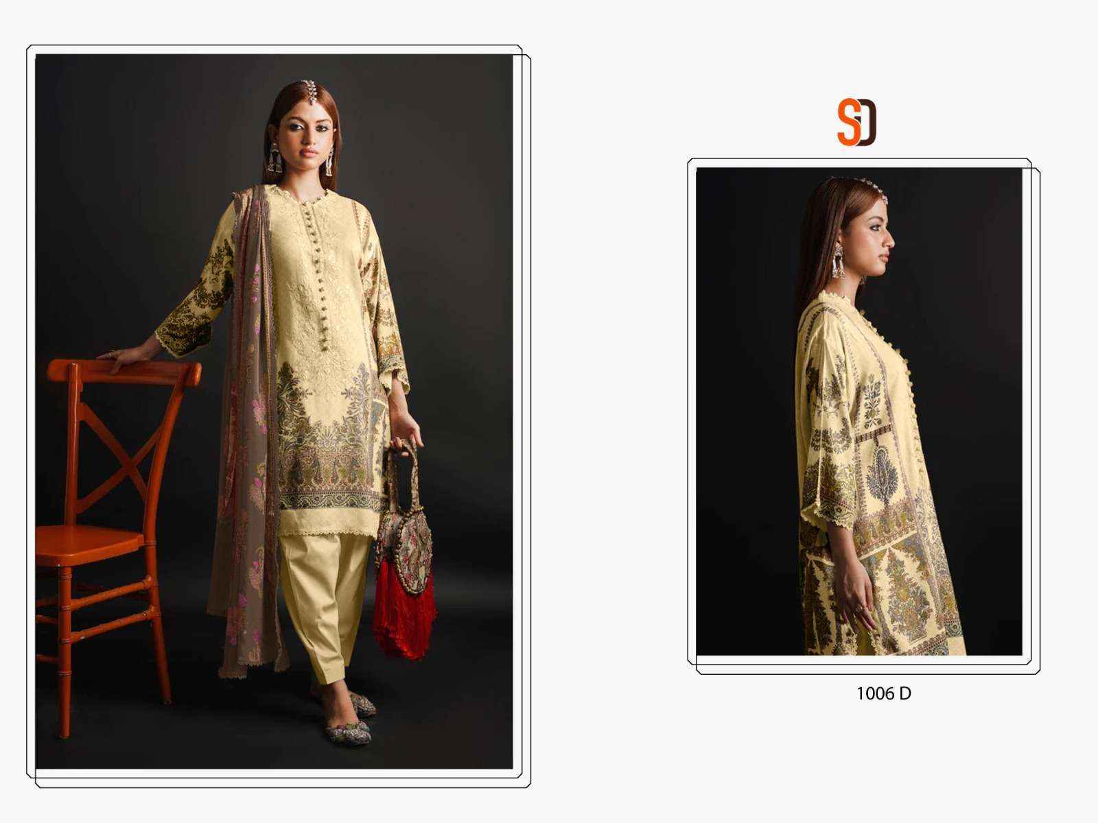 Shraddha Designer Bin Saeed Vol 2 Lawn Cotton Dress Material 4 pcs Catalogue