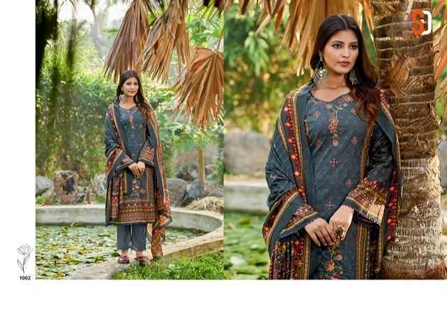 Shraddha Designer Bin Saeed Vol 6 Cotton Dress Material 8 pcs Catalogue
