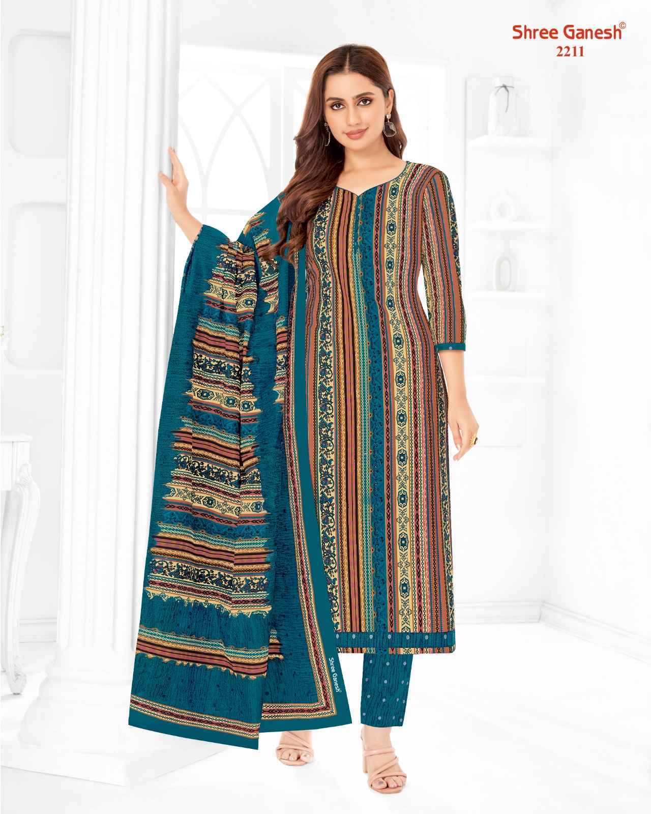 Shree Ganesh Samaiyra Vol 12 Cotton Dress Material Online Suits Supplier