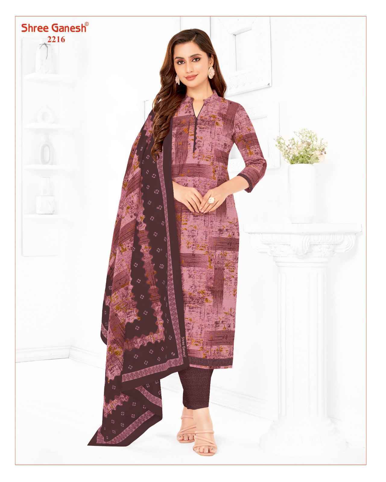 Shree Ganesh Samaiyra Vol -12 Cotton Dress Material 18 pcs Catalogue