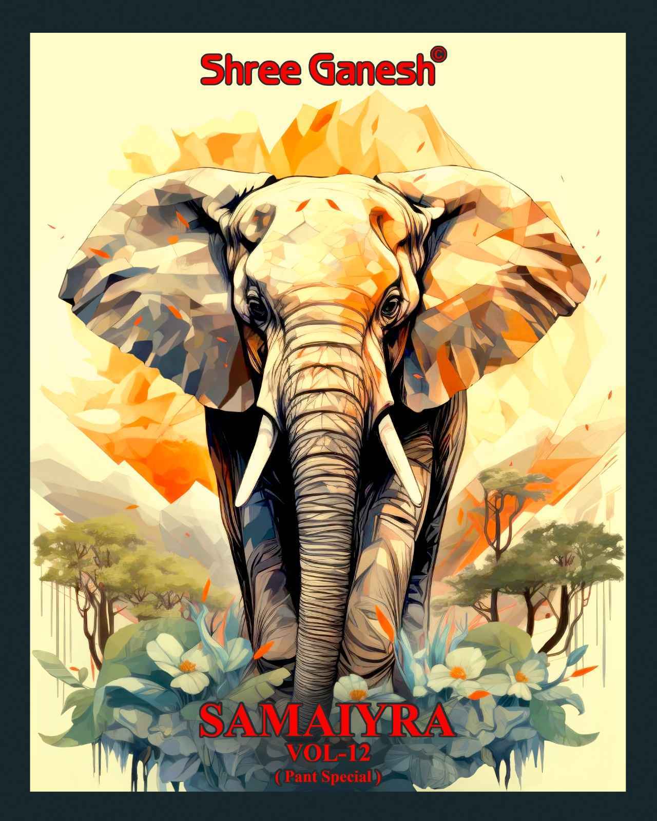 Shree Ganesh Samaiyra Vol -12 Cotton Dress Material 18 pcs Catalogue