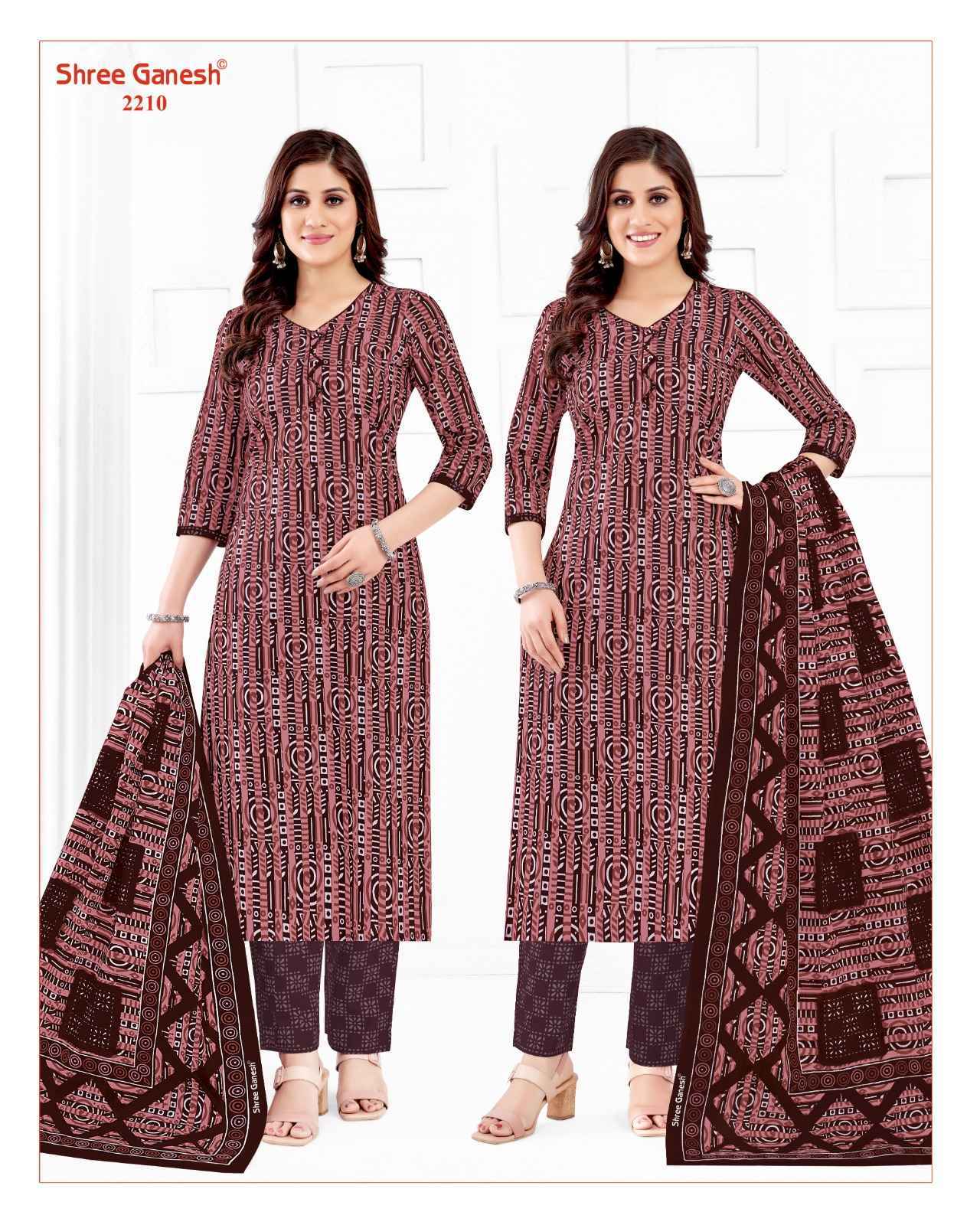 Shree Ganesh Samaiyra Vol -12 Cotton Dress Material 18 pcs Catalogue