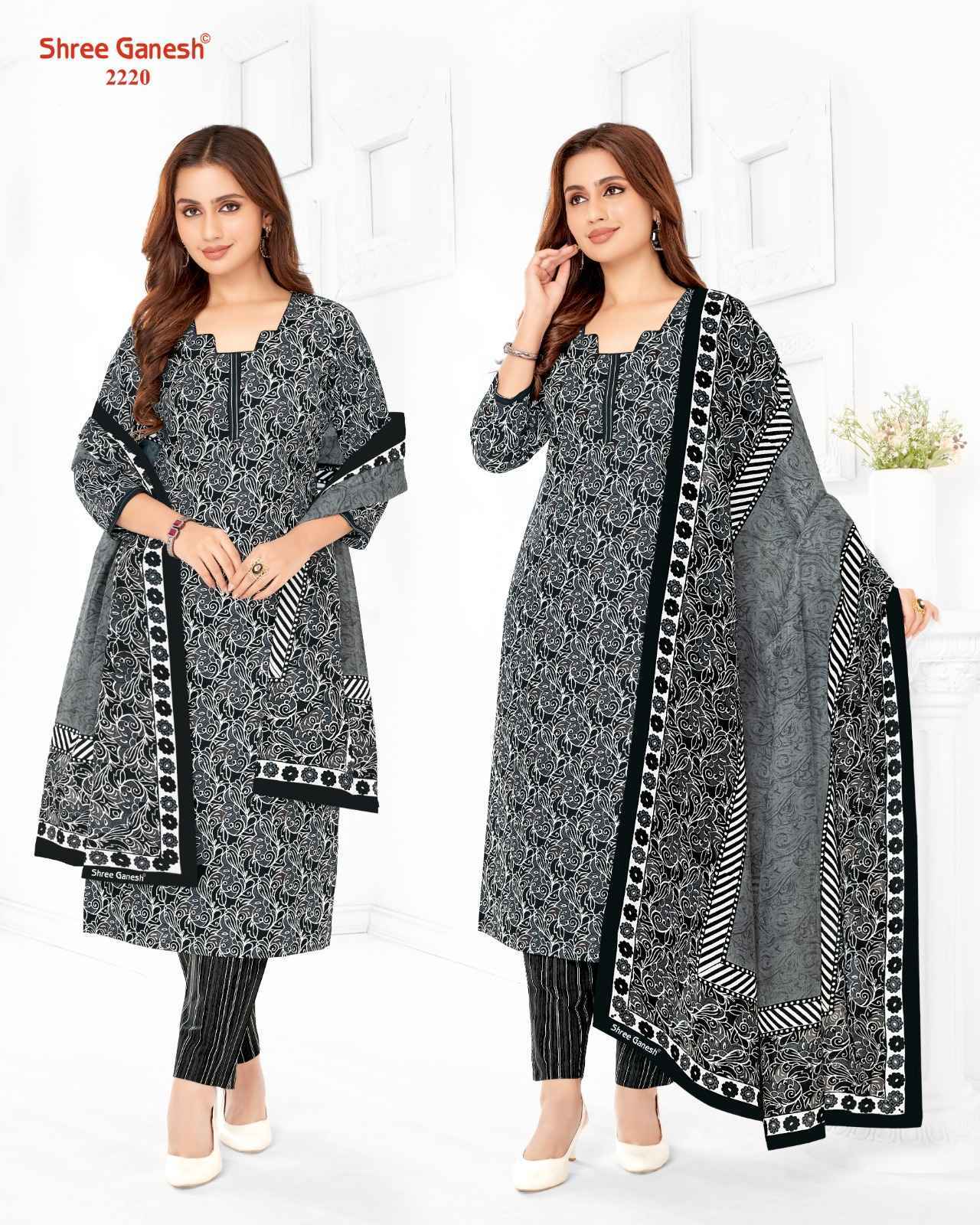 Shree Ganesh Samaiyra Vol -12 Cotton Dress Material 18 pcs Catalogue