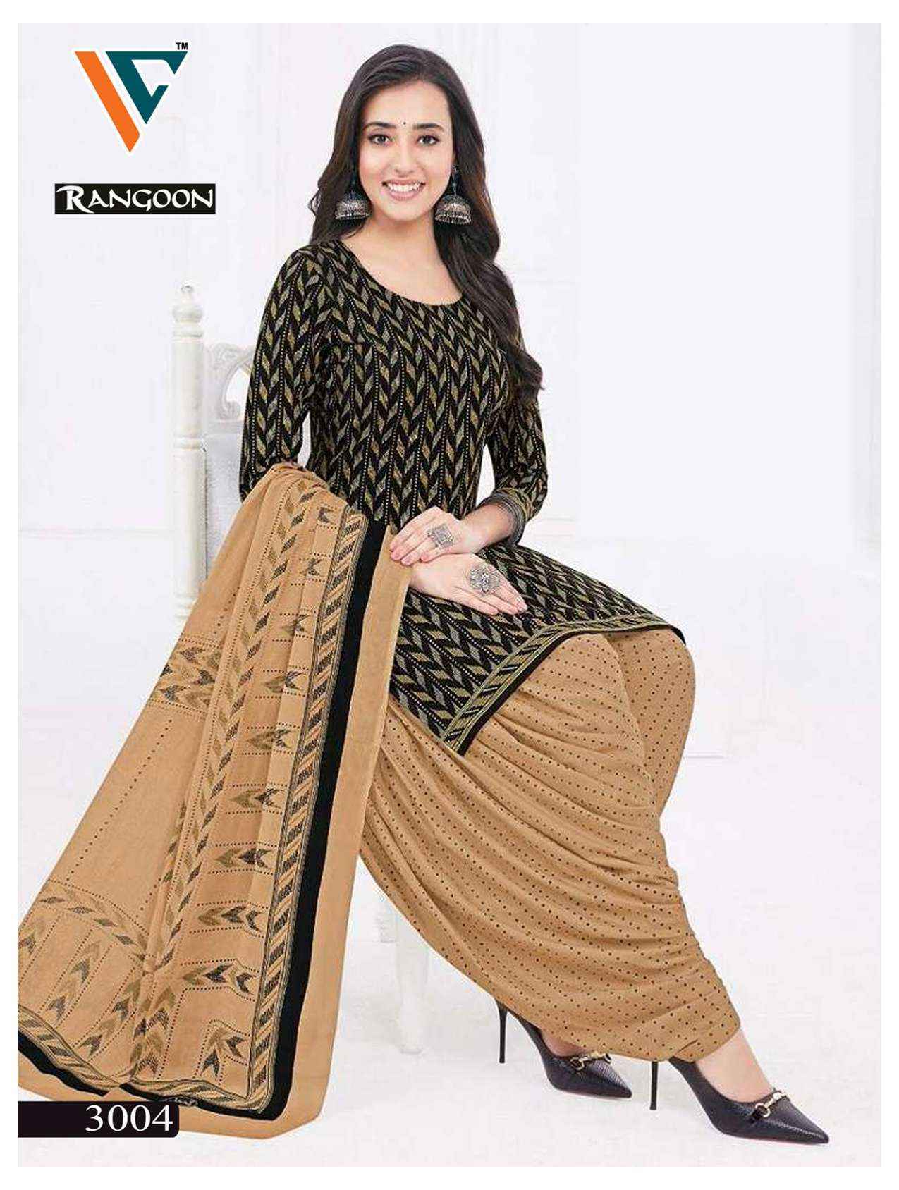 Vandana Creation Rangoon Vol 3 Cotton Dress Material 12 pcs Catalogue