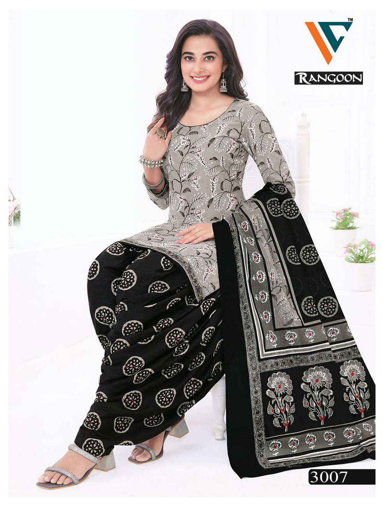 Vandana Creation Rangoon Vol 3 Cotton Dress Material 12 pcs Catalogue