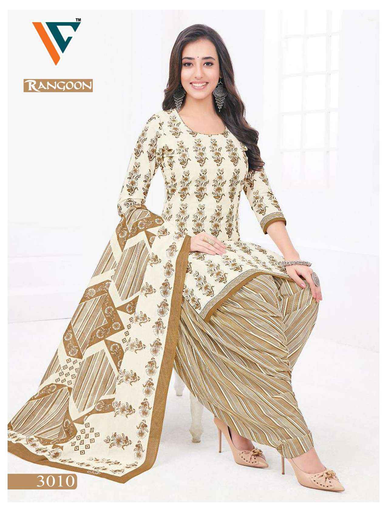 Vandana Creation Rangoon Vol 3 Cotton Dress Material 12 pcs Catalogue