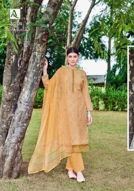 Alok Rehnuma Maslin Dress Material 6 pcs Catalogue
