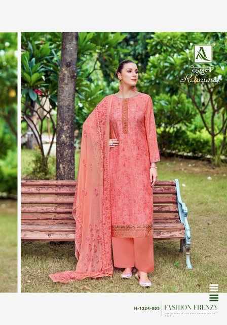 Alok Rehnuma Maslin Dress Material 6 pcs Catalogue