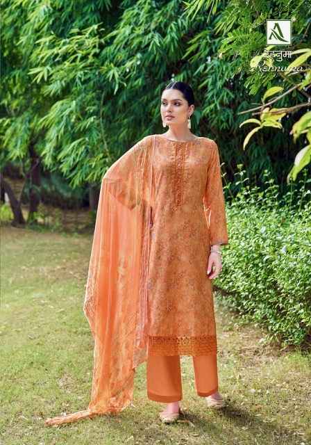 Alok Rehnuma Maslin Dress Material 6 pcs Catalogue