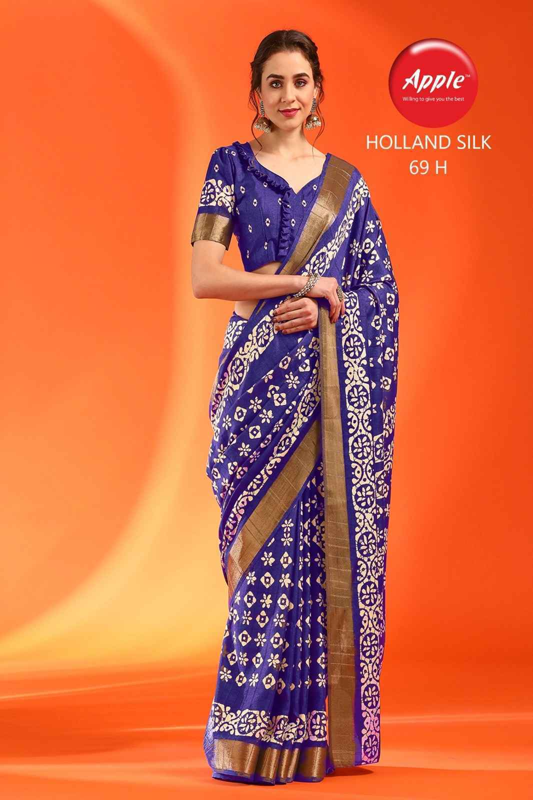 Apple Holland Silk Vol-69 Handloom Silk Saree Best Sarees