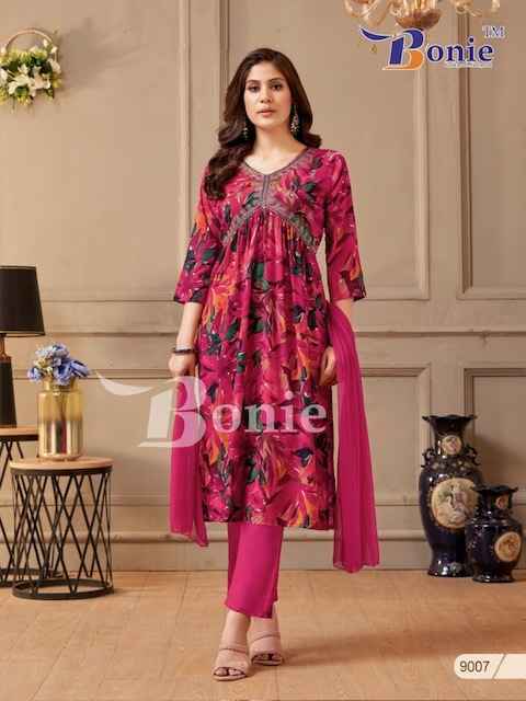 Bonie Alia Vol 9 Rayon Kurti Combo 7 Pc Catalog