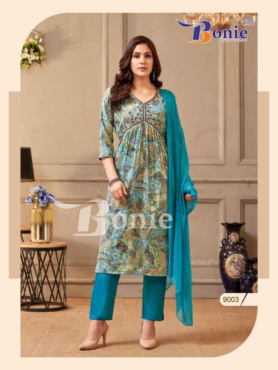 Bonie Alia Vol 9 Rayon Kurti Combo 7 Pc Catalog