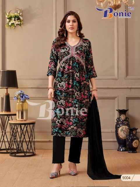 Bonie Alia Vol 9 Rayon Kurti Combo 7 Pc Catalog