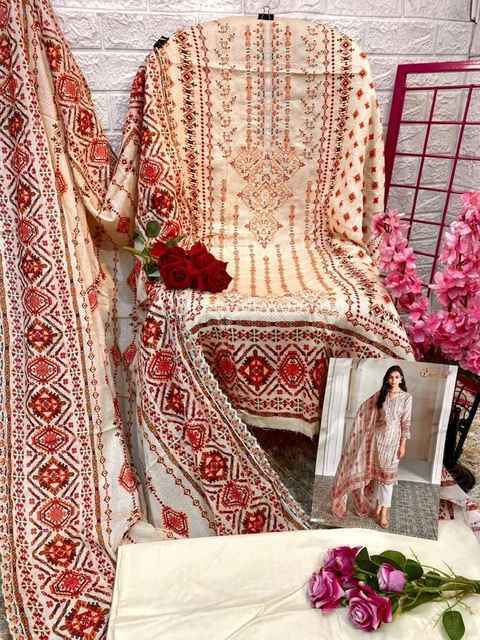 Cosmos Bin Saeed Vol 1 Cotton Dress Material 10 pcs Catalogue