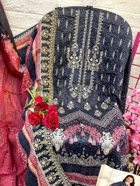 Cosmos Bin Saeed Vol 1 Cotton Dress Material Online Wholesale Suits Store