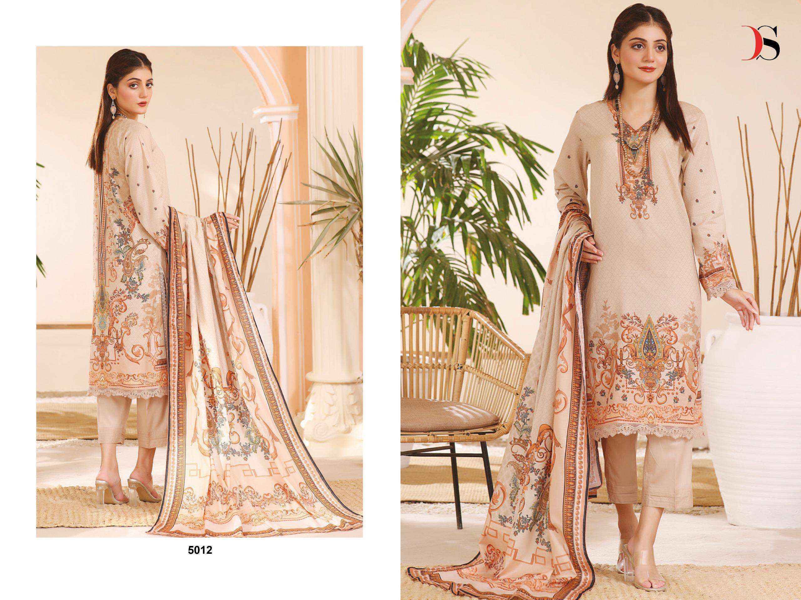 Deepsy Firdous Lawn 24 Cotton Dress Material 8 pcs Catalogue