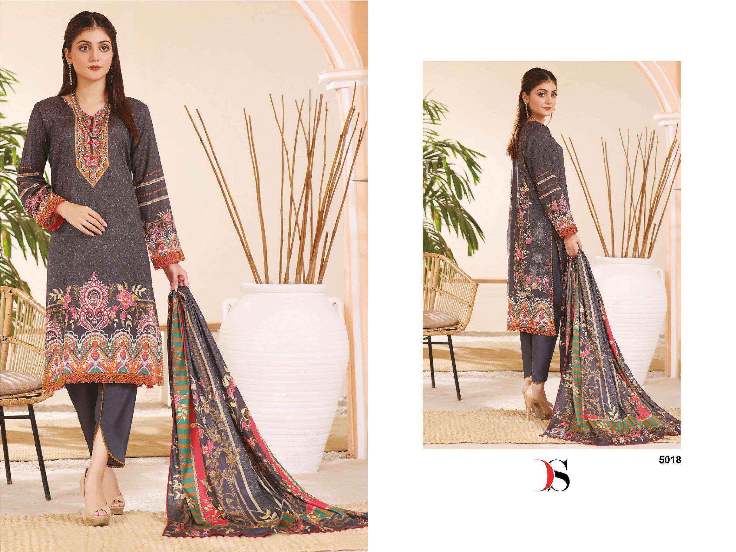 Deepsy Firdous Lawn 24 Cotton Dress Material 8 pcs Catalogue