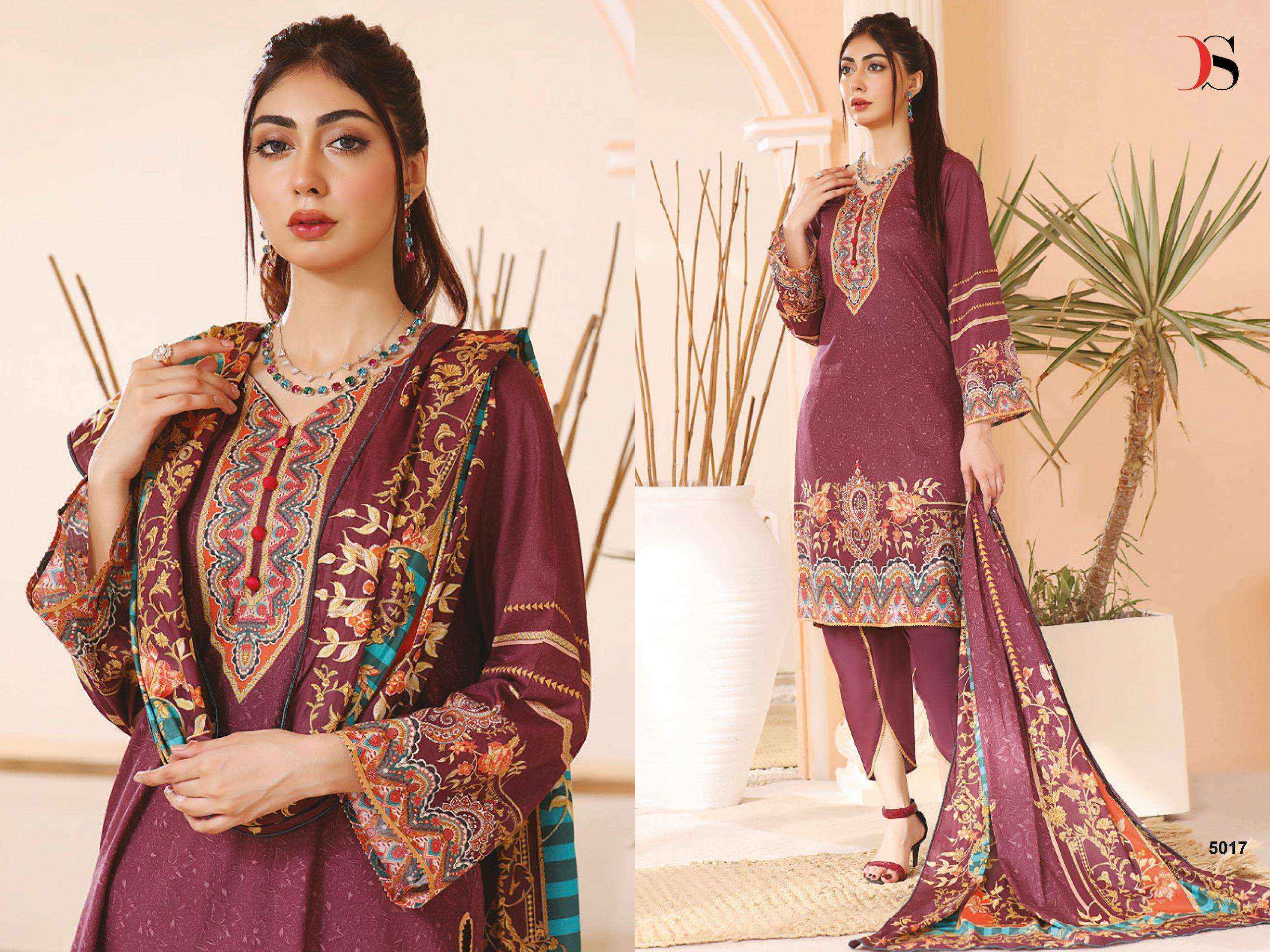 Deepsy Firdous Lawn 24 Cotton Dress Material 8 pcs Catalogue