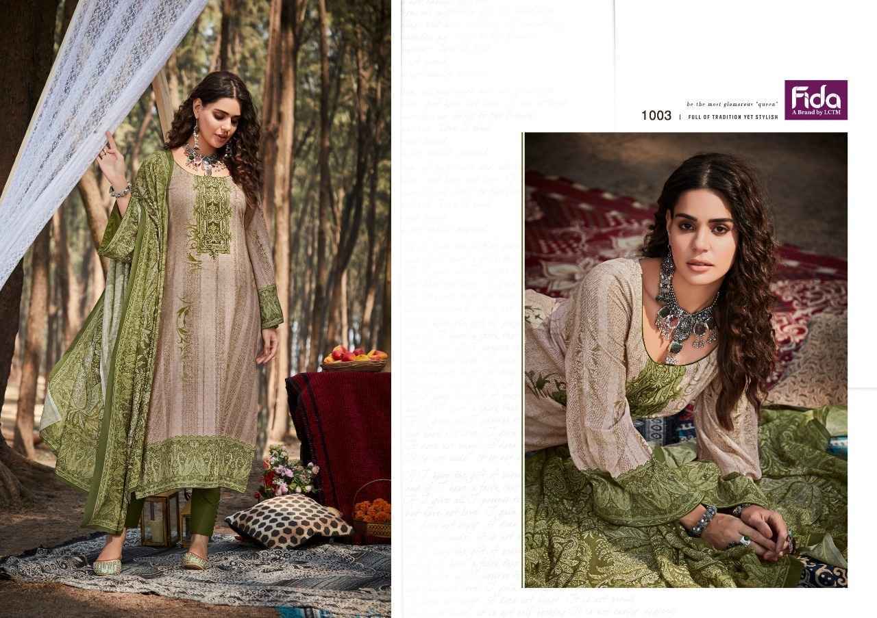 Fida Akriti Pure Cotton Dress Material 6 pcs Catalogue