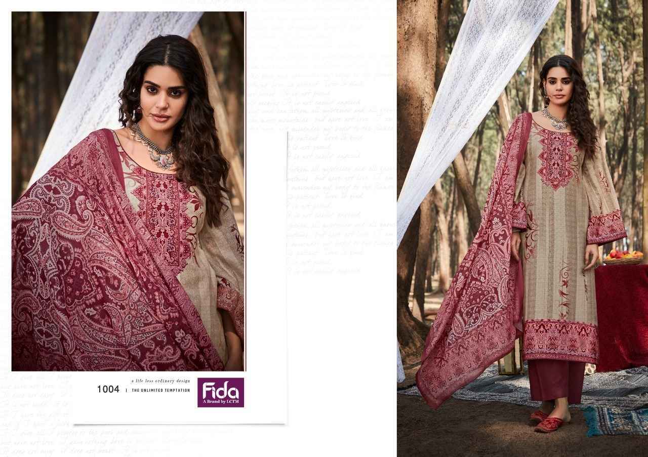 Fida Akriti Pure Cotton Dress Material 6 pcs Catalogue