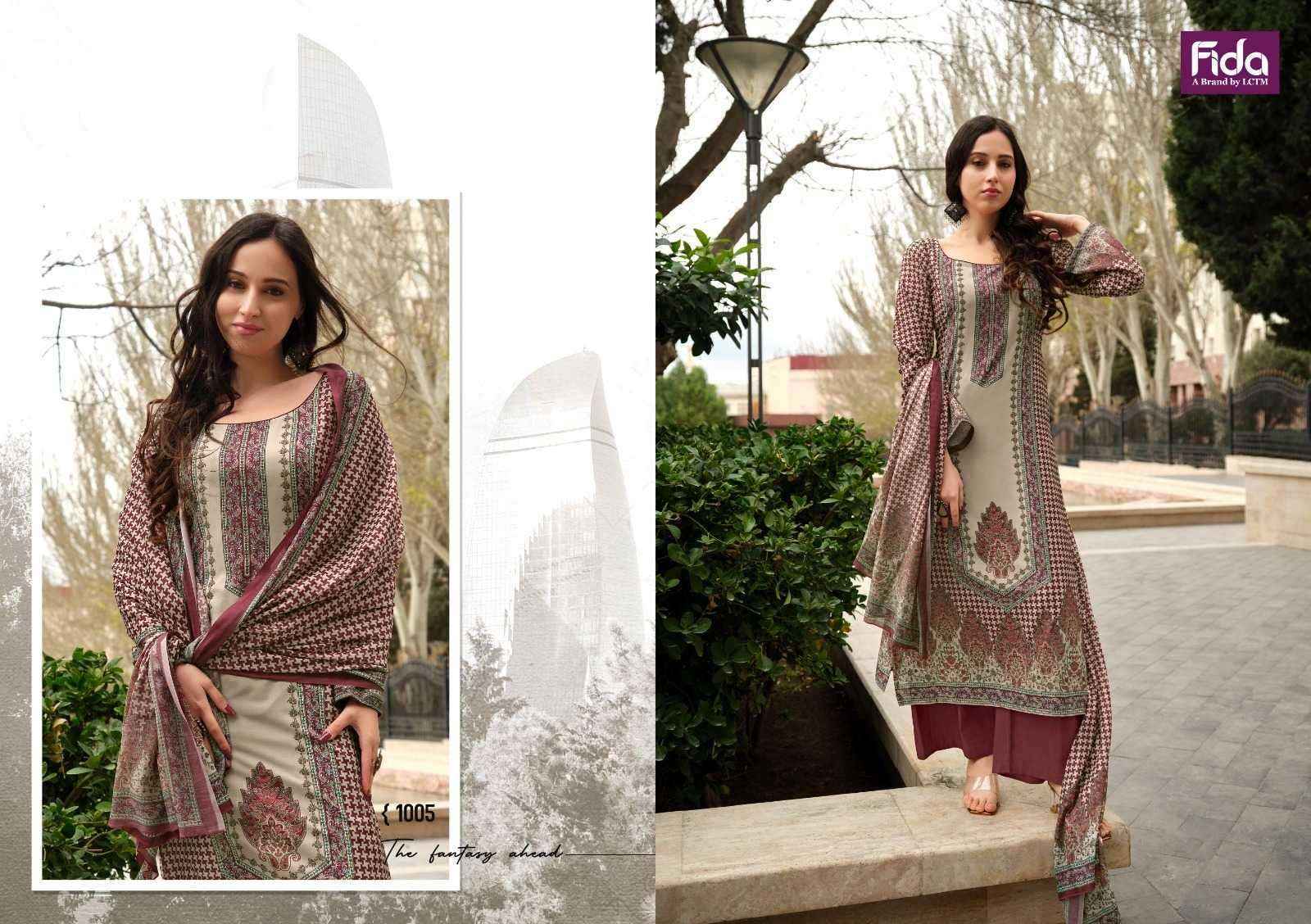Fida Nazaare Cotton Dress Matrerial Best Ladies Suits Wholesaler