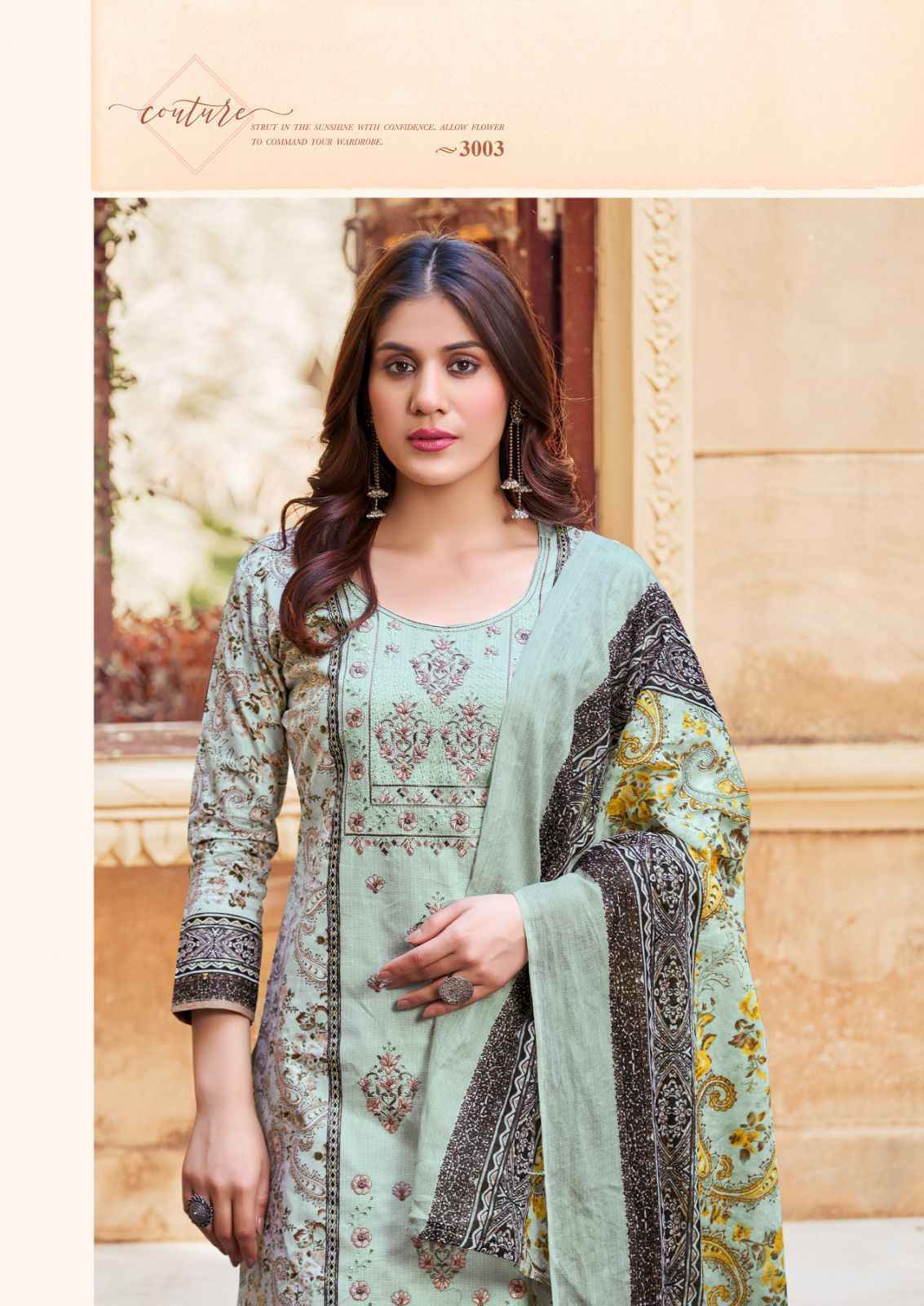 Gul Ahmed Bin Saeed Vol 3 Lawn Karachi Dress Material 6 Pc Catalouge