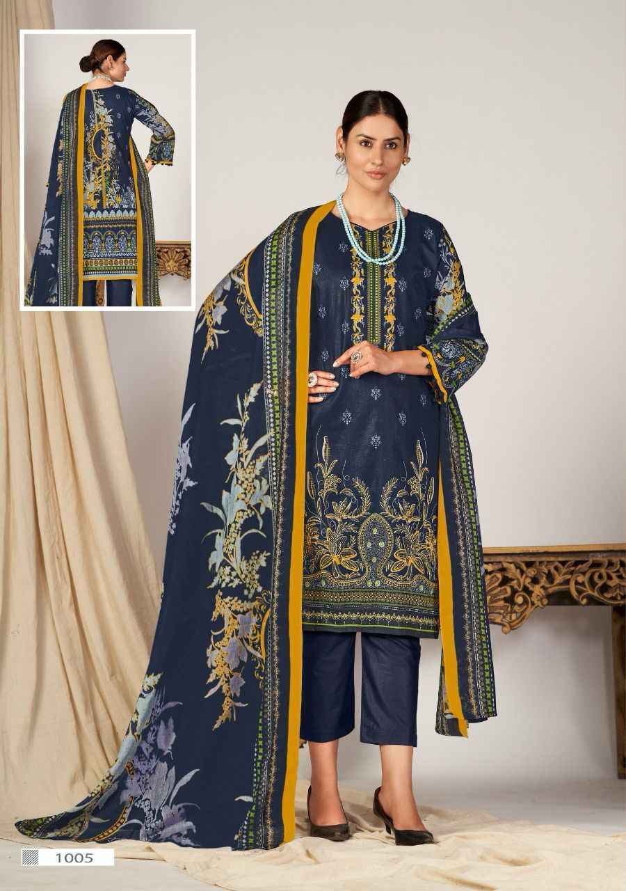 Gulnaaz Vol-1 Karachi Collection Dress Material 10 Pc Catalog