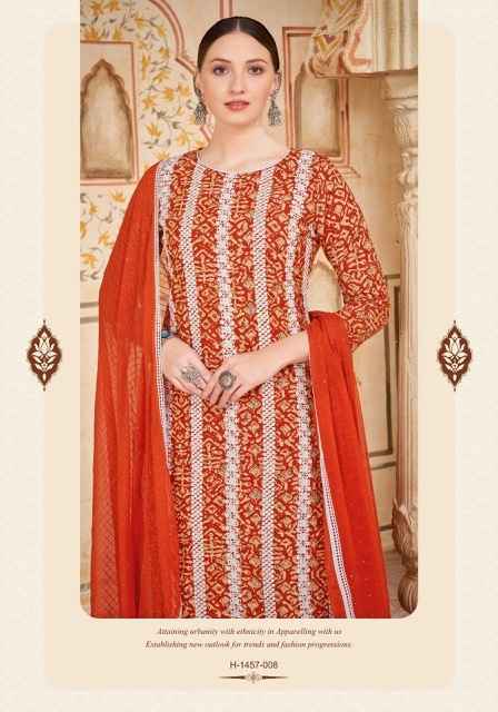 Harshit Hansa Viscose Dress Maerial 8 pcs Catalogue