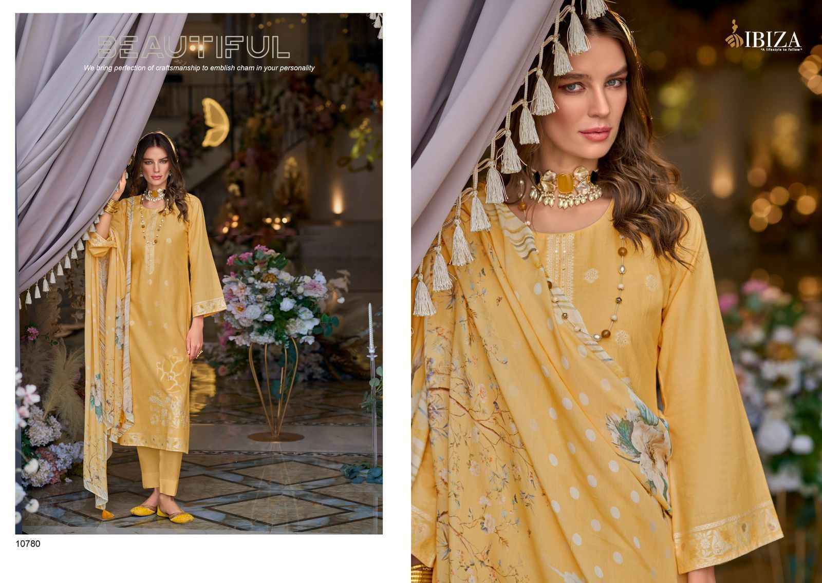 Ibiza Bosco Vol 3 Pure Lawn Cotton Dress Material 8 Pc Catalog