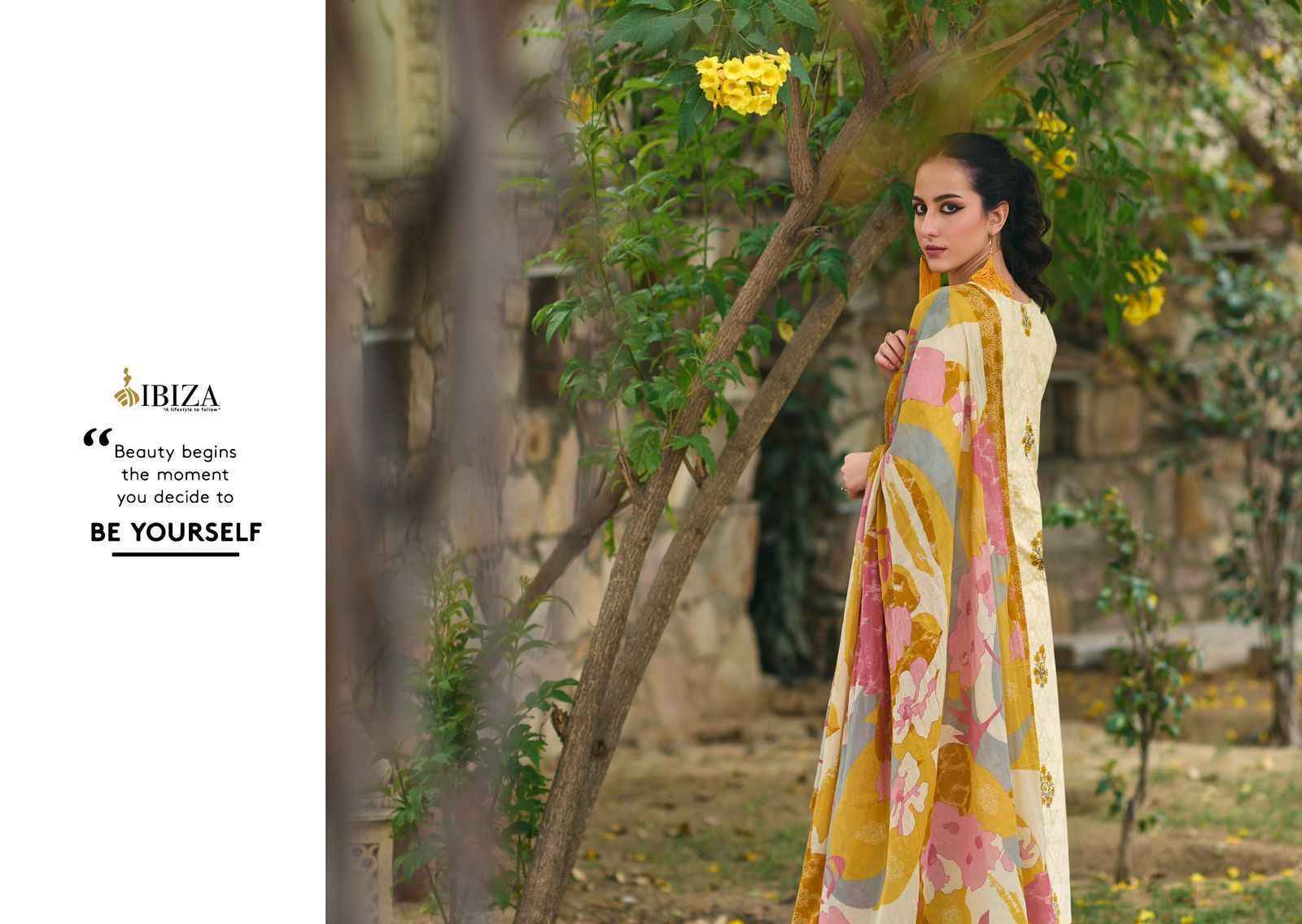 Ibiza Emily Vol-2 Pure Lawn Cotton Dress Material 8 Pc Catalog