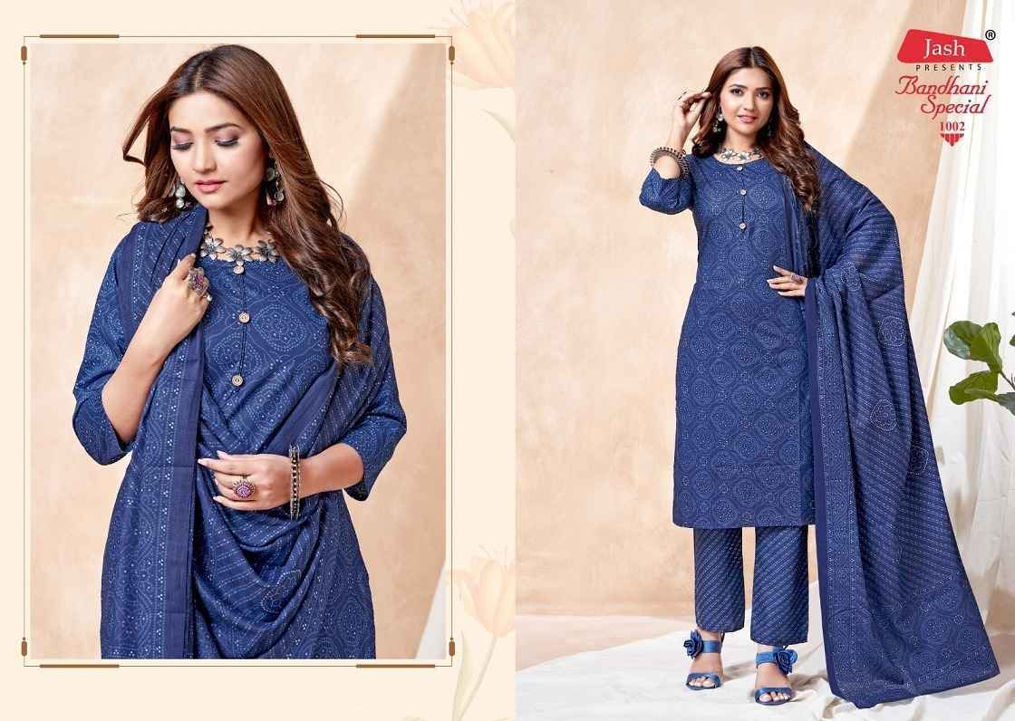 Jash Bandhani Special Vol-1 Cotton Readymade Suit 10 Pc Catalog