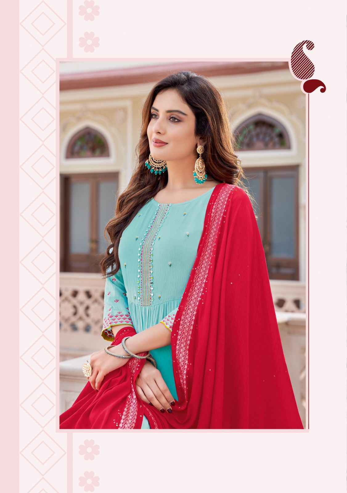 Kadlee Feeza Rayon Wrinkle Readymade Suit 4 Pc Catalog