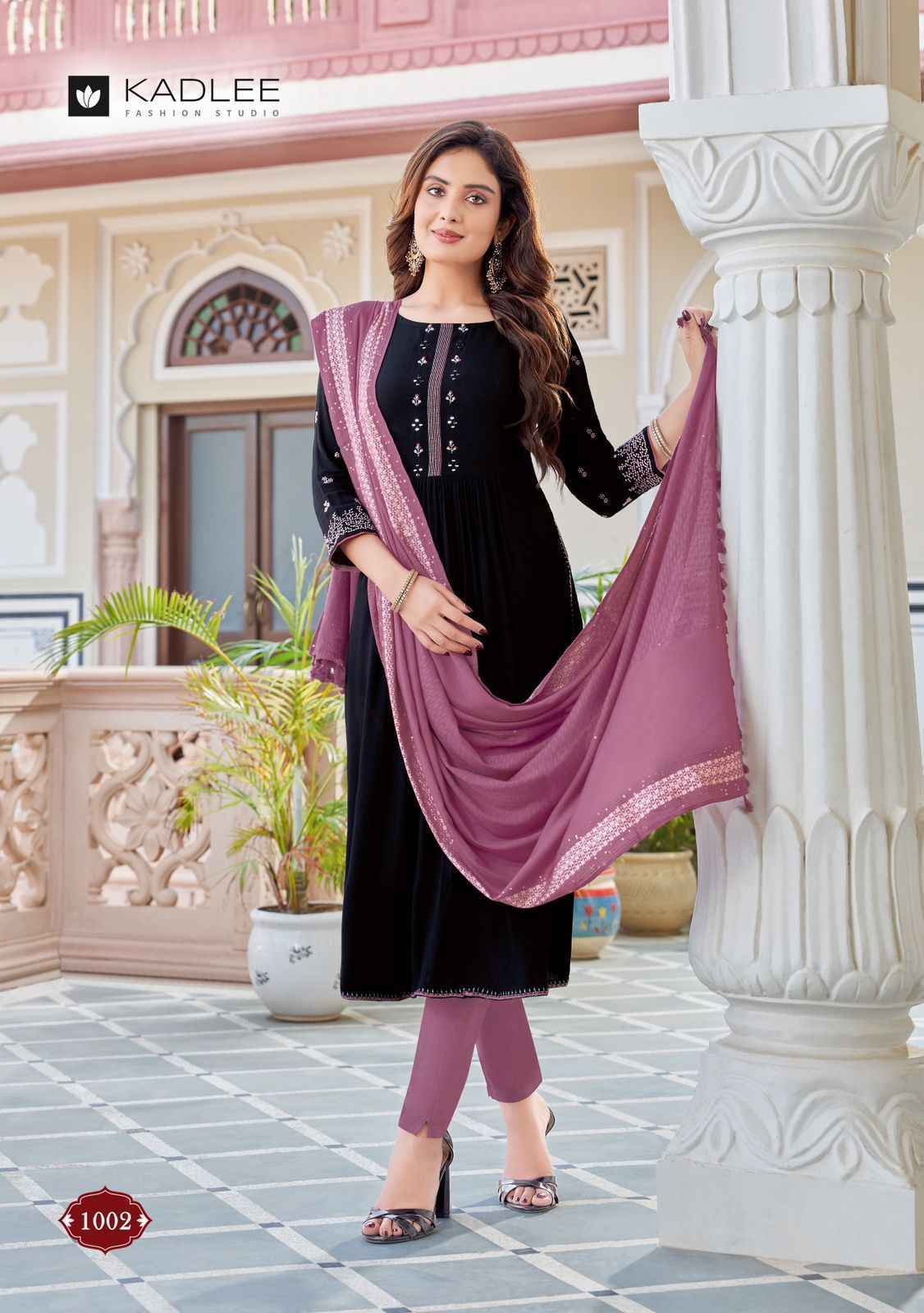 Kadlee Feeza Rayon Wrinkle Readymade Suit 4 Pc Catalog