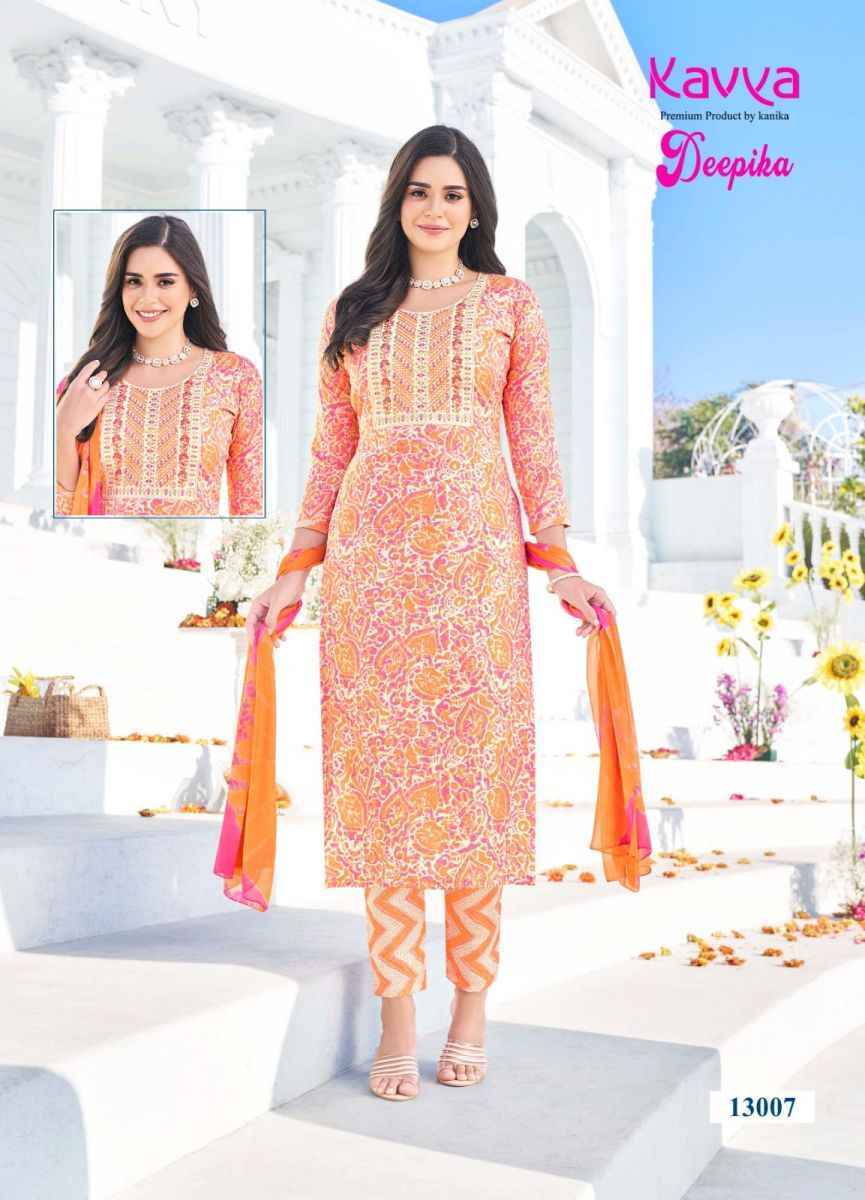 Kavya Deepika Vol 13 Rayon Kurti Combo 10 pcs Catalogue