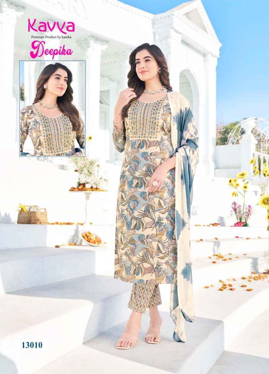 Kavya Deepika Vol 13 Rayon Kurti Combo 10 pcs Catalogue