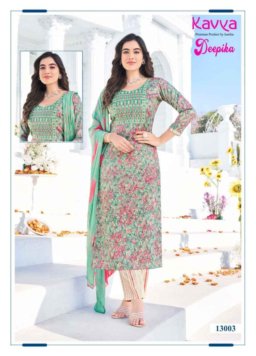 Kavya Deepika Vol 13 Rayon Kurti Combo 10 pcs Catalogue