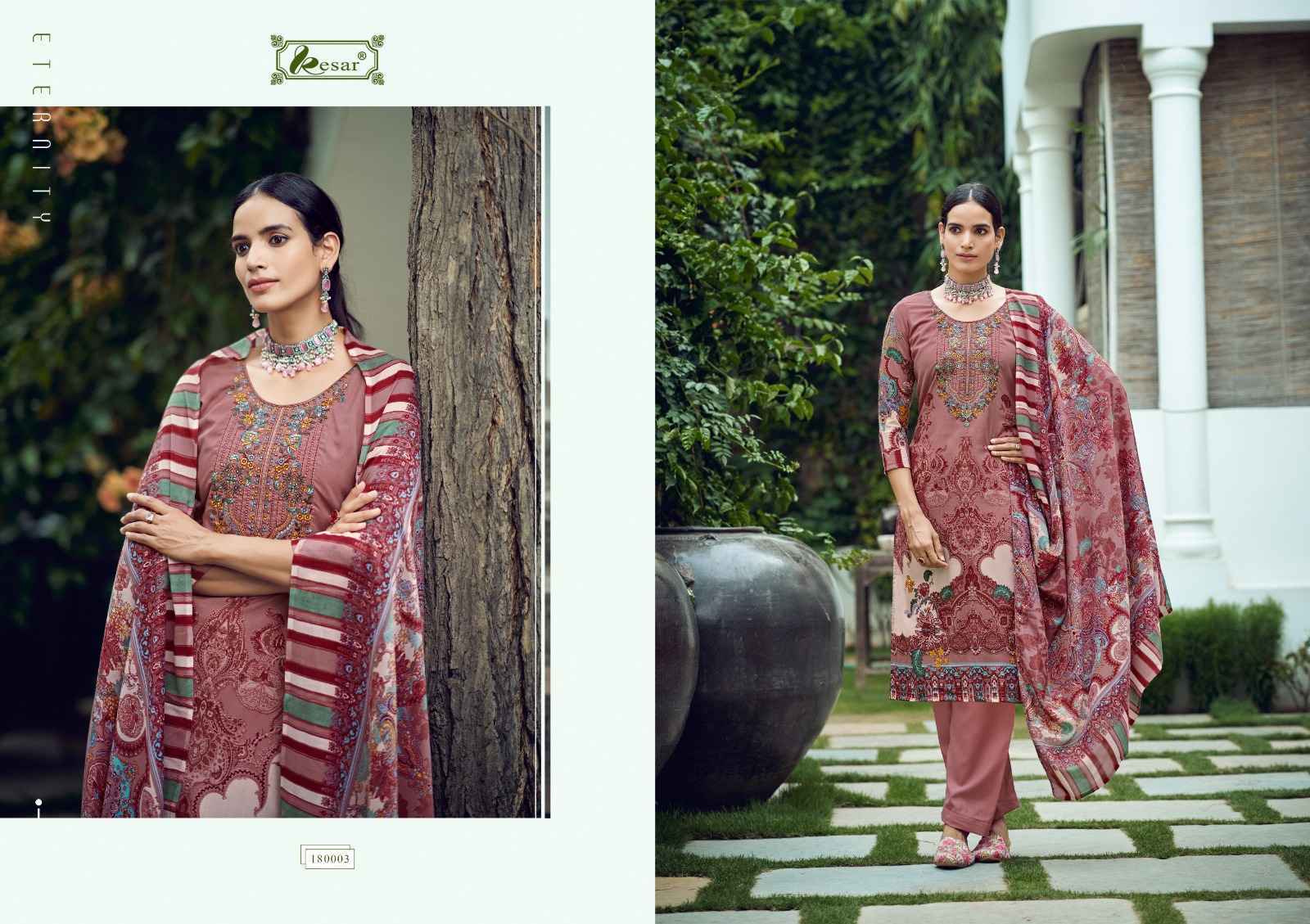 Kesar Selena Lawn Cotton Dress Material 6 Pc Catalog