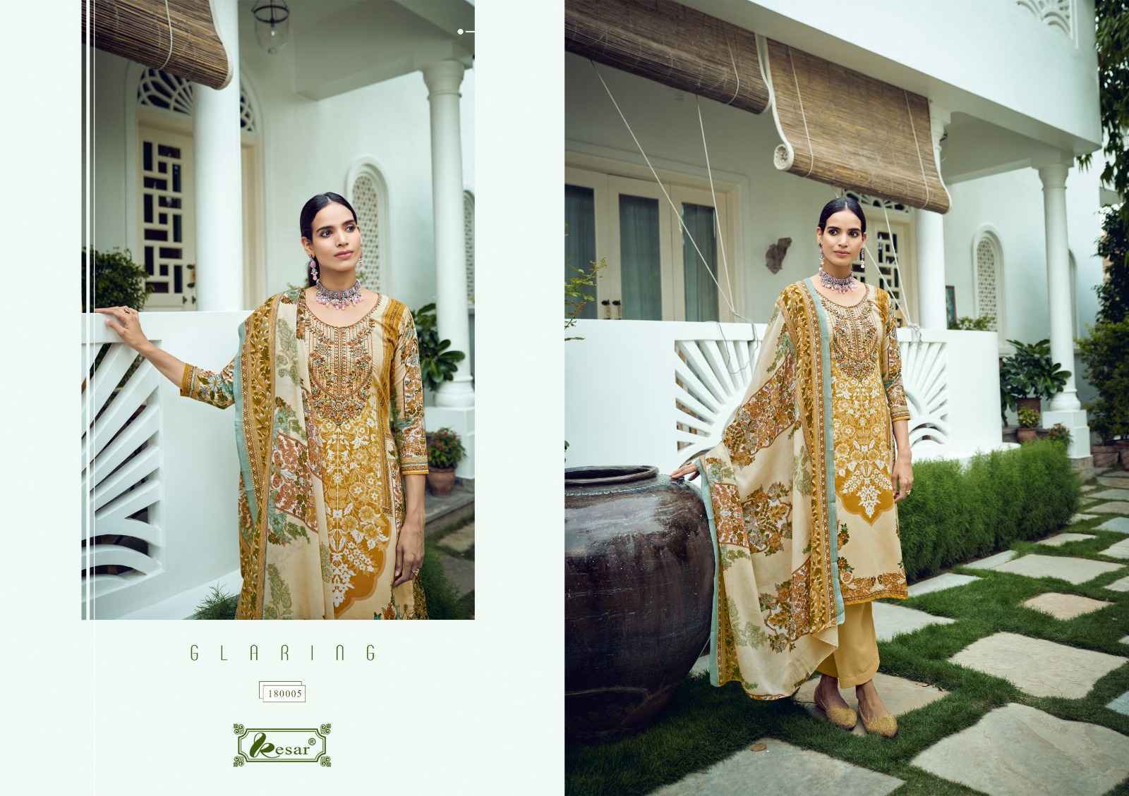 Kesar Selena Lawn Cotton Dress Material 6 Pc Catalog