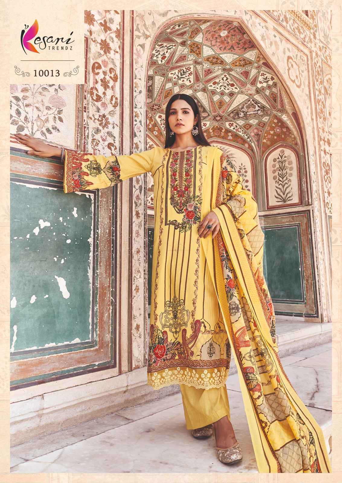 Kesari Jashn E Bahar Vol-2 Jam Sattin Dress Material 8 Pc Catalog