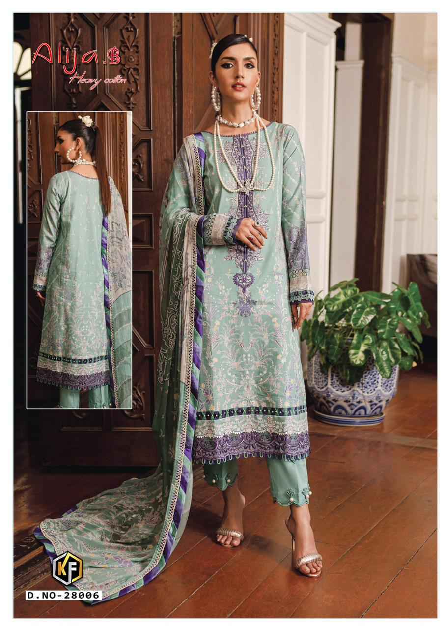 Keval Fab Alija B Vol-28 Cotton Dress Material 6 pcs Cataloge