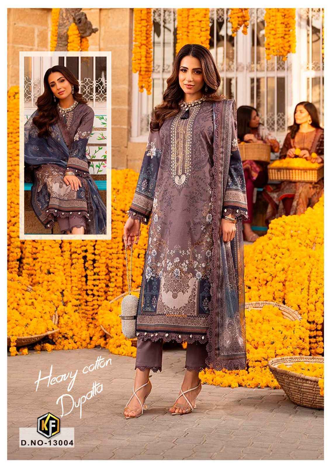 Keval Fab Sobia Nazir Vol 13 Cotton Dress Material 6 pcs Cataloge