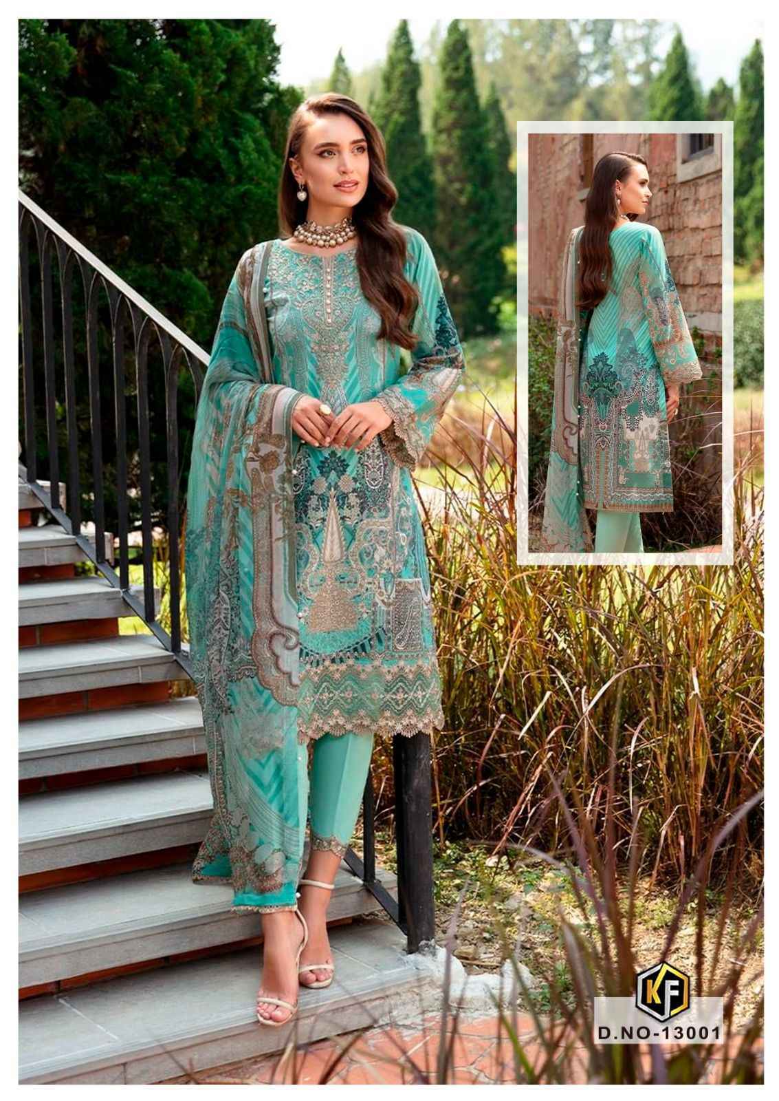 Keval Fab Sobia Nazir Vol 13 Cotton Dress Material 6 pcs Cataloge