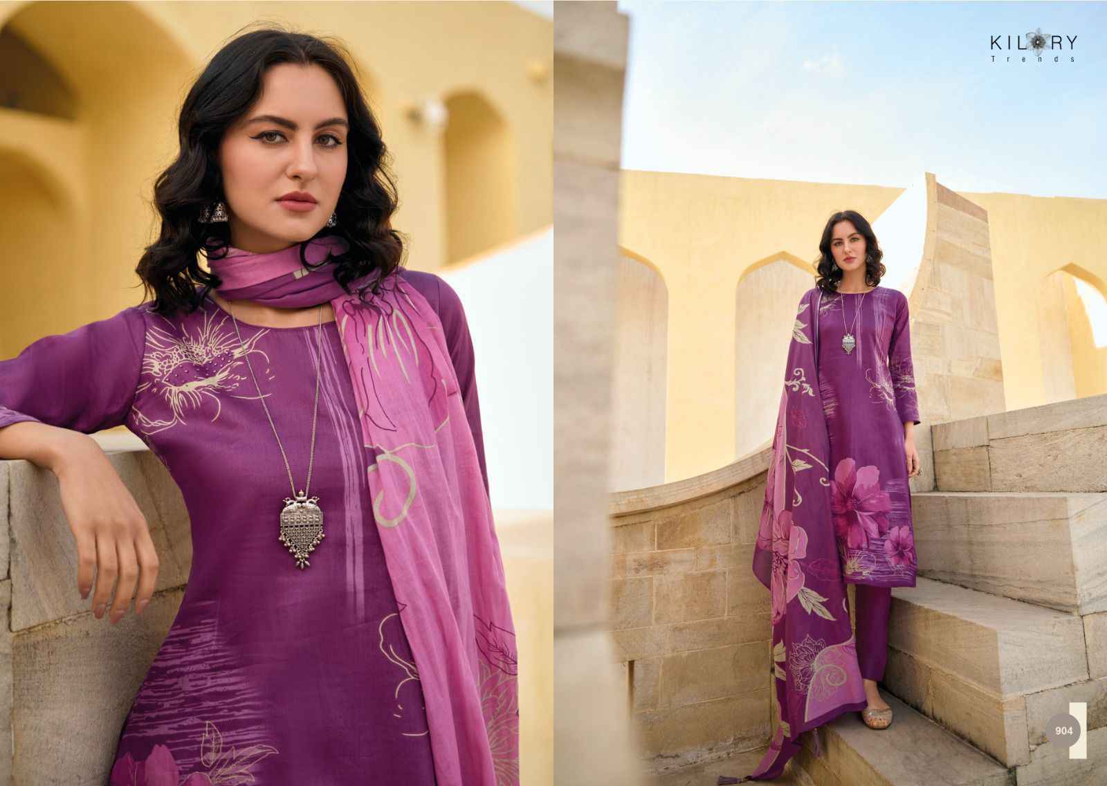Kilory Trends Summer of Joy Pure Jam Cotton Dress Material 6 Pc Catalog