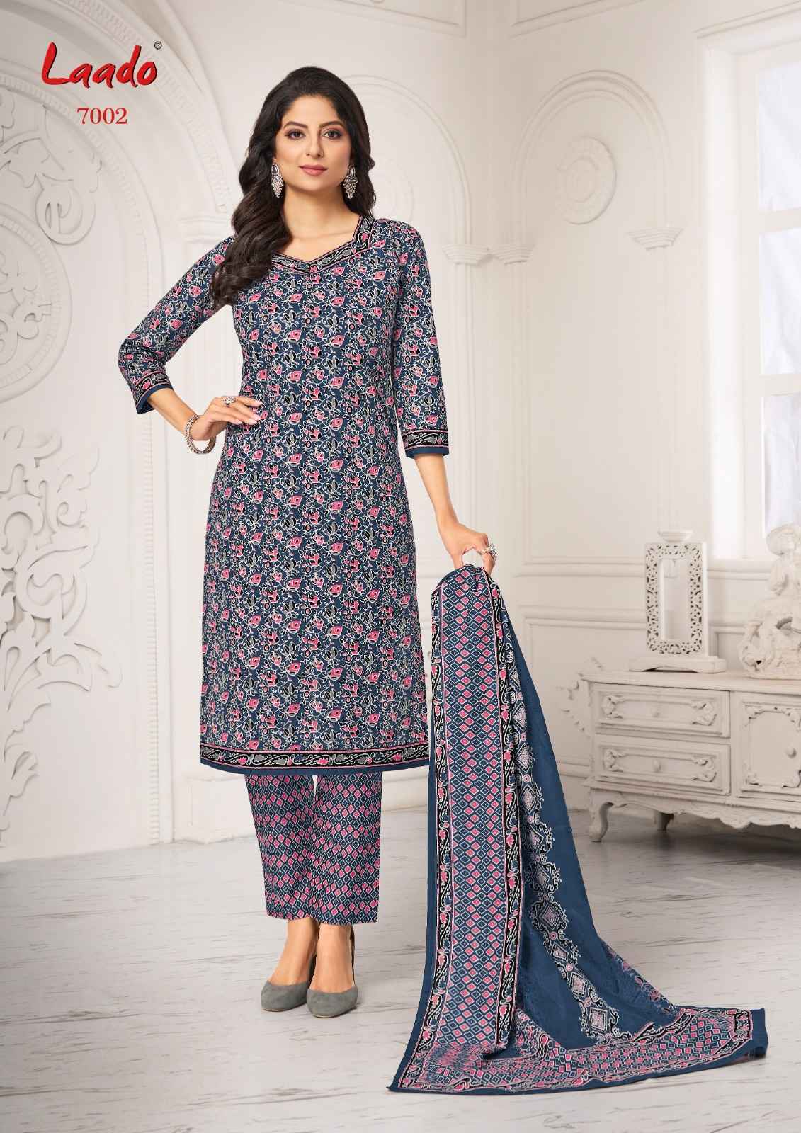 Laado Vol 70 Pure Cotton Dress Material 20 Pc Catalog