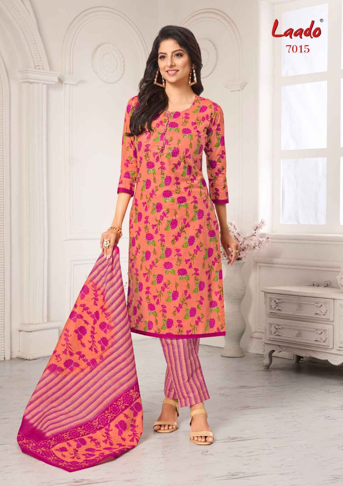 Laado Vol 70 Pure Cotton Dress Material 20 Pc Catalog