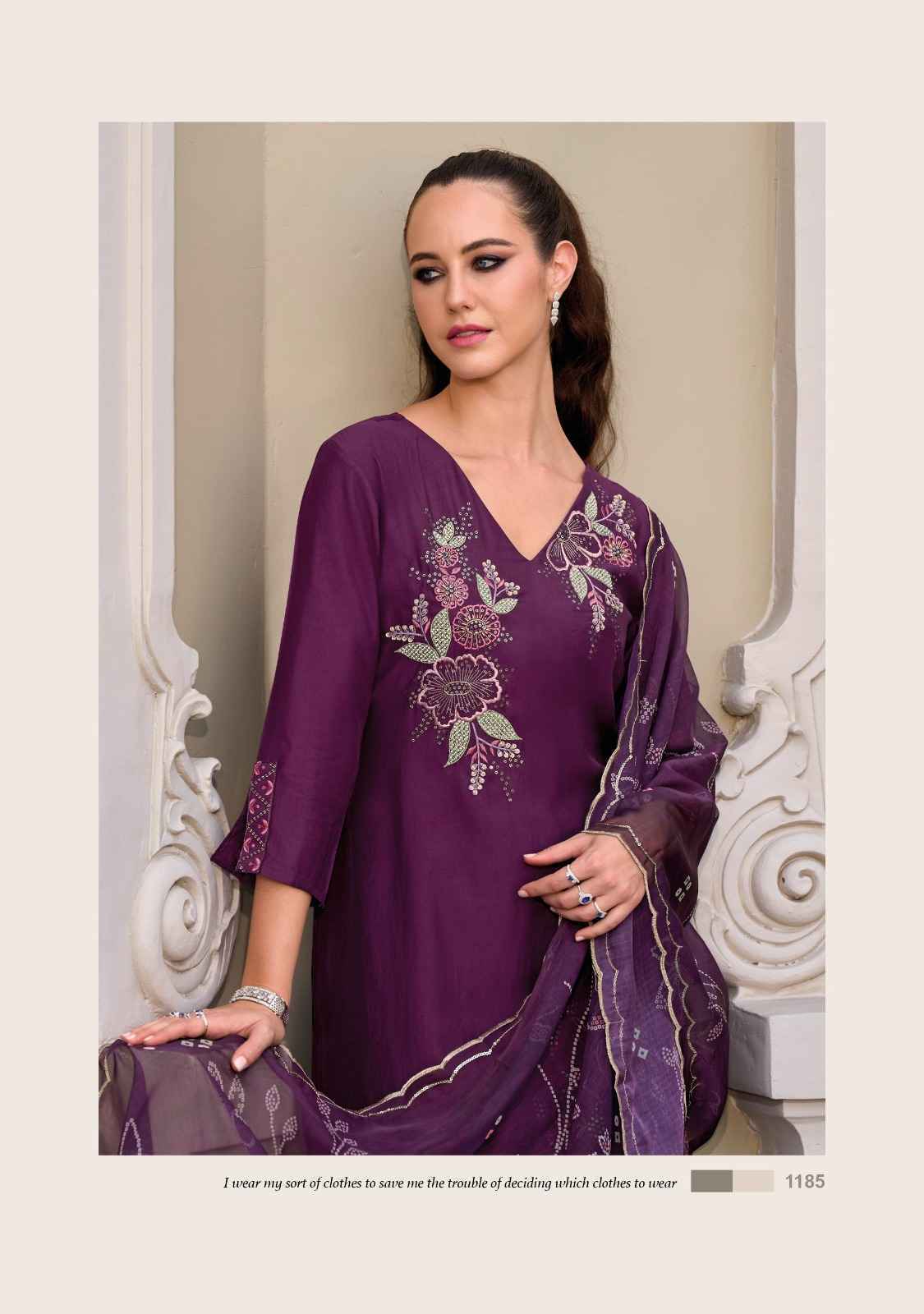 Lady Leela Rabya Viscose Silk Readymade Suit 6 Pc Catalog