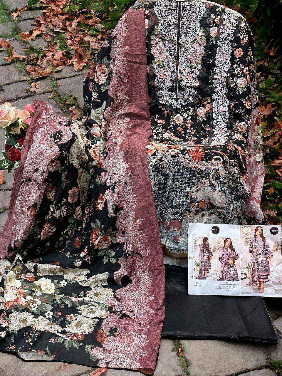 Mehboob Tex Needle Wonderful Cotton Dress Material 3 pcs Catalogue
