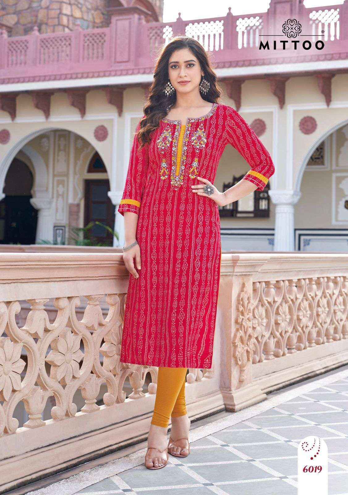 Mittoo Bandhan Vol 4 Rayon Kurti Wholesale Kurtis Trader Online