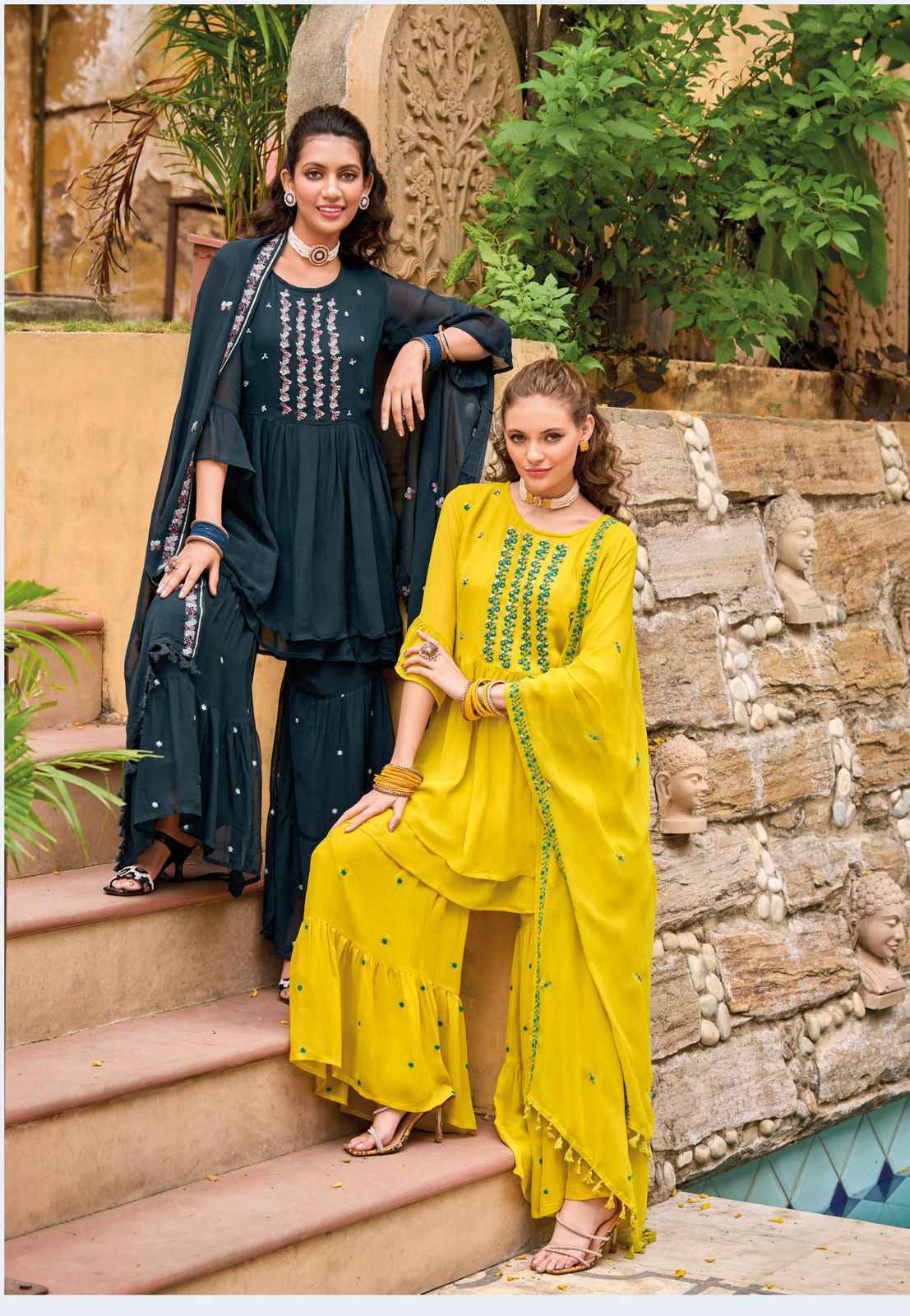 Mittoo Sajda Georgette Readymade Suit 4 Pc Catalog
